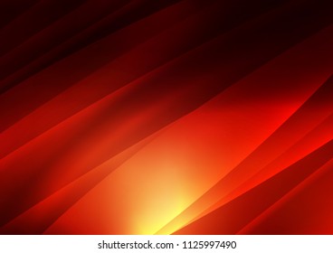 Dark Red vector pattern with narrow lines. Decorative shining illustration with lines on abstract template. The pattern can be used for busines ad, booklets, leaflets