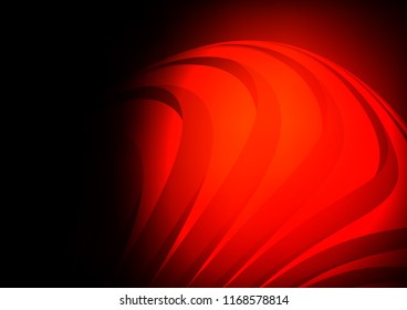 Dark Red vector pattern with narrow lines. Shining colored illustration with narrow lines. The pattern can be used as ads, poster, banner for commercial.