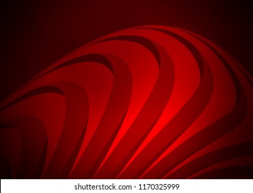 Dark Red vector pattern with narrow lines. Shining colored illustration with narrow lines. Best design for your ad, poster, banner.