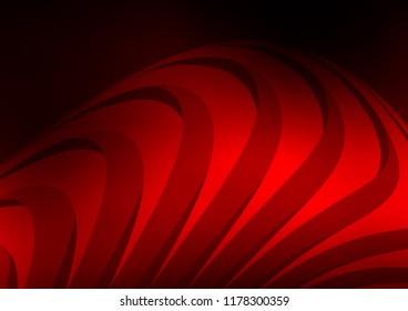 Dark Red vector pattern with narrow lines. Blurred decorative design in simple style with lines. The pattern can be used for websites.