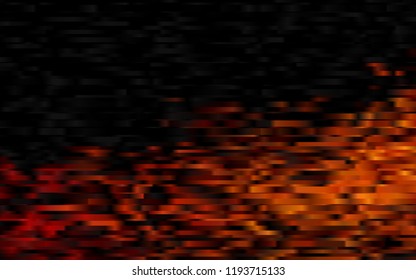 Dark Red vector pattern with narrow lines. Decorative shining illustration with lines on abstract template. Best design for your ad, poster, banner.