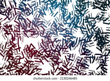 Dark red vector pattern with narrow lines. Modern geometrical abstract illustration with staves. Backdrop for TV commercials.