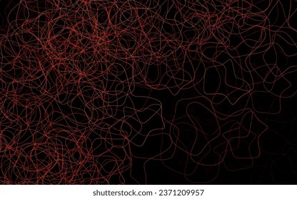 Dark Red vector pattern with random forms. Decorative design in abstract style with random forms. Elegant design for wallpapers.