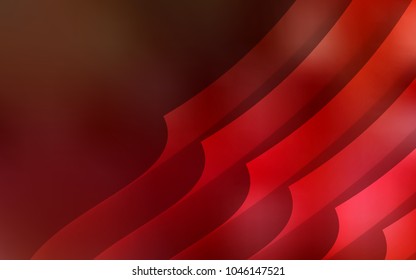 Dark Red vector pattern with sharp lines. Glitter abstract illustration with colored sticks. Pattern for ads, posters, banners.