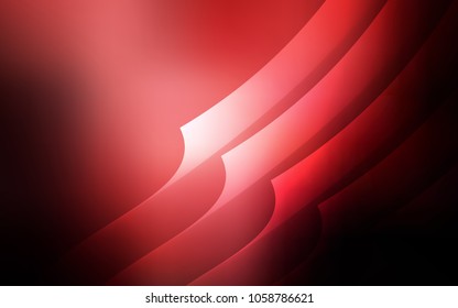 Dark Red vector pattern with sharp lines. Lines on blurred abstract background with gradient. Template for your beautiful backgrounds.