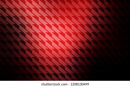 Dark Red vector pattern with sharp lines. Lines on blurred abstract background with gradient. Pattern for ads, posters, banners.