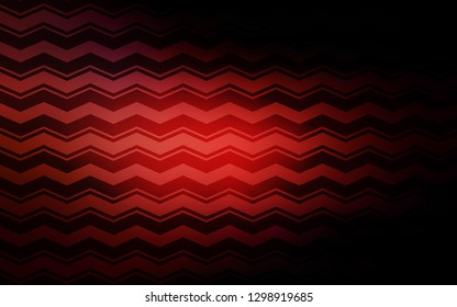 Dark Red vector pattern with sharp lines. Blurred decorative design in simple style with lines. Pattern for ads, posters, banners.
