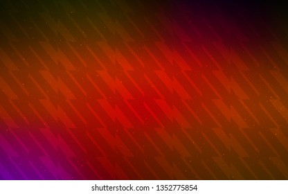 Dark Red vector pattern with sharp lines. Blurred decorative design in simple style with lines. Pattern for ads, posters, banners.