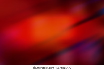 Dark Red vector pattern with sharp lines. Colorful shining illustration with lines on abstract template. Pattern for ad, booklets, leaflets.