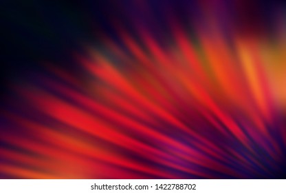 Dark Red vector pattern with sharp lines. Glitter abstract illustration with colorful sticks. Best design for your ad, poster, banner.