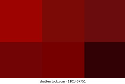 Dark Red vector pattern with spectrum of colors. Color palette with set of colors. Set of colors for clever designers.
