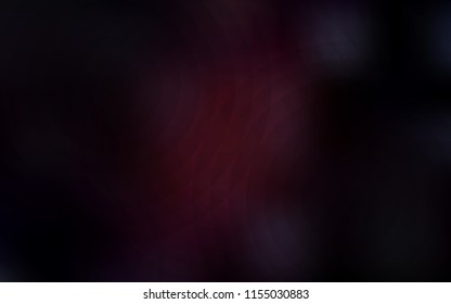 Dark Red vector pattern with spheres. Modern abstract illustration with colorful water drops. Completely new template for your brand book.