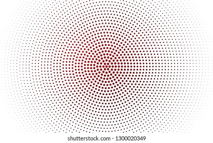 Dark Red vector  pattern with spheres. Abstract illustration with colored bubbles in nature style. Pattern for ads, leaflets.