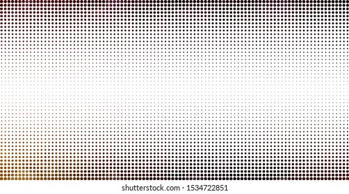 Dark Red vector  pattern with spheres. Blurred decorative design in abstract style with bubbles. Design for your business advert.