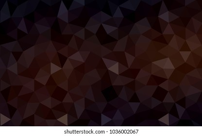 Dark Red vector Pattern.  triangular template. Geometric sample. Repeating routine with triangle shapes. New texture for your design. Pattern can be used for background.