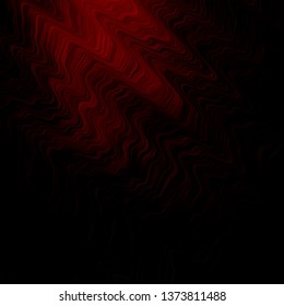Dark Red vector pattern with wry lines. Abstract illustration with bandy gradient lines. Pattern for websites, landing pages.