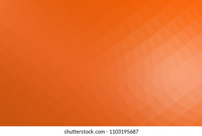 Dark Red vector polygon abstract pattern. Brand new colored illustration in blurry style with gradient. The textured pattern can be used for background.