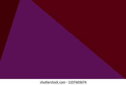Dark Red vector polygon abstract backdrop. Polygonal abstract illustration with gradient. A completely new design for your leaflet.