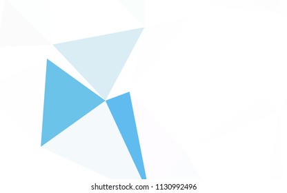 Dark Red vector polygon abstract background. Shining colorful illustration with triangles. Template for cell phone's backgrounds.