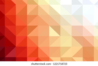 Dark Red vector polygon abstract background. Geometric illustration in Origami style with gradient.  Brand new style for your business design.
