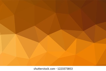 Dark Red vector polygon abstract background. Polygonal abstract illustration with gradient. Brand new design for your business.