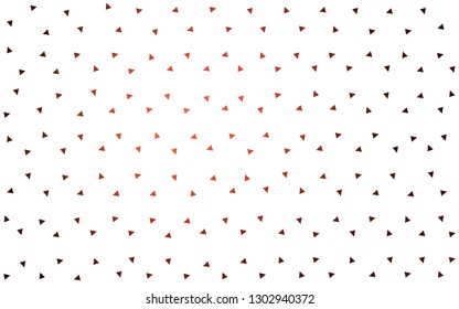 Dark Red vector  polygon abstract layout. Creative geometric illustration in Origami style with gradient. Polygonal design for your web site.