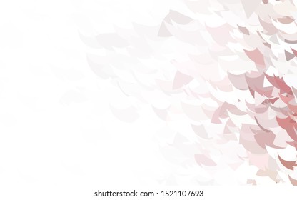 Dark Red vector polygon abstract layout. Colorful illustration in polygonal style with gradient. New template for your brand book.