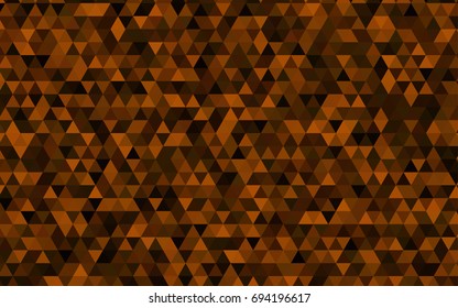 Dark Red vector polygon abstract pattern. Colorful abstract illustration with gradient. A new texture for your design.