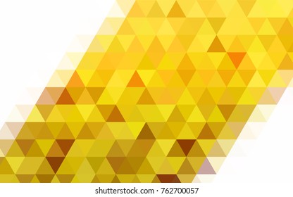 Dark Red vector polygon abstract background. Shining illustration, which consist of triangles. Brand-new style for your business design.