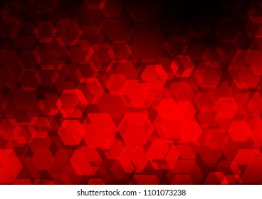 Dark Red vector polygonal background. An elegant bright illustration with gradient. The template can be used as a background for cell phones.