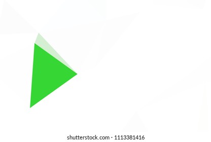 Dark Red vector polygonal background. Creative geometric illustration in Origami style with gradient. Brand new style for your business design.