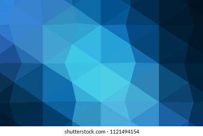 Dark Red vector polygonal background. Creative geometric illustration in Origami style with gradient. The template for cell phone's backgrounds.