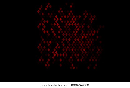 Dark Red vector polygonal illustration consisting of rectangles. Rectangular design for your business. Creative geometric background in origami style with gradient.