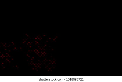 Dark Red vector polygonal illustration consisting of rectangles. Rectangular design for your business. Creative geometric background in origami style with gradient.