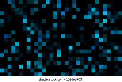 Dark Red vector polygonal illustration, which consist of rectangles. Rectangular pattern for your business design. Geometric background in Origami style with gradient. 