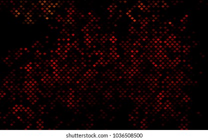 Dark Red vector polygonal illustration consisting of rectangles. Rectangular design for your business. Creative geometric background in origami style with gradient.