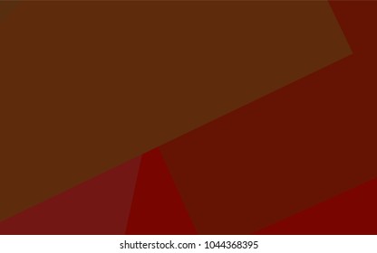 Dark Red vector polygonal illustration, which consist of rectangles. Rectangular pattern for your business design. Geometric background in Origami style with gradient. 