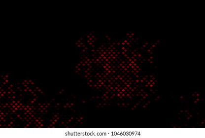 Dark Red vector polygonal illustration consisting of rectangles. Rectangular design for your business. Creative geometric background in origami style with gradient.