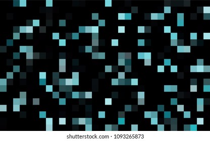 Dark Red vector polygonal illustration, which consist of rectangles. Rectangular pattern for your business design. Geometric background in Origami style with gradient. 