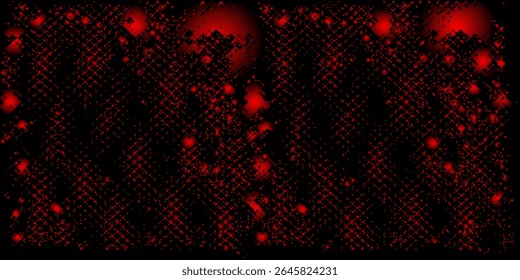 Ilustración poligonal de Vector rojo oscuro que consta de rectángulos. Diseño rectangular para tu negocio. Fondo geométrico creativo en estilo origami con gradiente.