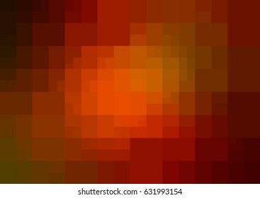 Dark red vector polygonal illustration, which consist of rectangles. Rectangular pattern for your business design. Geometric background in Origami style with gradient. 