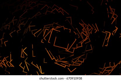 Dark Red vector polygonal illustration consisting of rectangles. Rectangular design for your business. Creative geometric background in origami style with gradient.