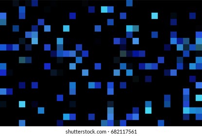Dark Red vector polygonal illustration consisting of rectangles. Rectangular design for your business. Creative geometric background in origami style with gradient.