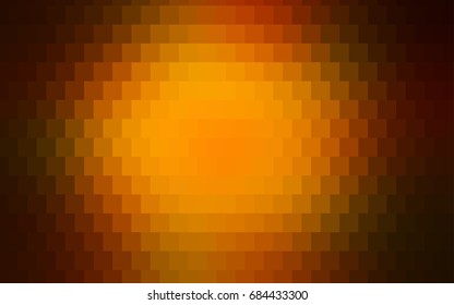 Dark Red vector polygonal illustration, which consist of rectangles. Rectangular pattern for your business design. Geometric background in Origami style with gradient. 