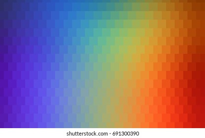 Dark Red vector polygonal illustration, which consist of rectangles. Rectangular pattern for your business design. Geometric background in Origami style with gradient. 