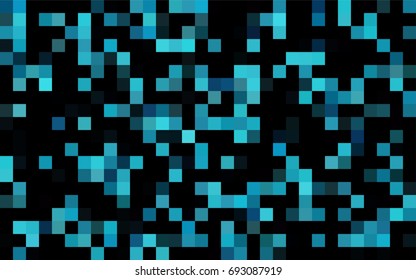 Dark Red vector polygonal illustration, which consist of rectangles. Rectangular pattern for your business design. Geometric background in Origami style with gradient. 