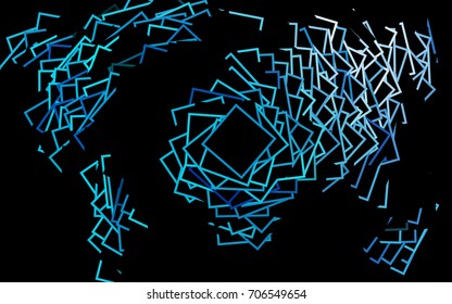 Dark Red vector polygonal illustration consisting of rectangles. Rectangular design for your business. Creative geometric background in origami style with gradient.