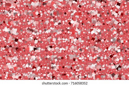 Dark Red vector polygonal illustration consisting of rectangles. Rectangular design for your business. Creative geometric background in origami style with gradient.