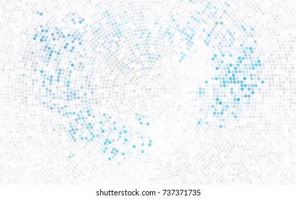 Dark Red vector polygonal illustration consisting of rectangles. Rectangular design for your business. Creative geometric background in origami style with gradient.