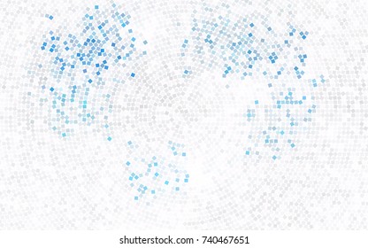 Dark Red vector polygonal illustration, which consist of rectangles. Rectangular pattern for your business design. Geometric background in Origami style with gradient. 